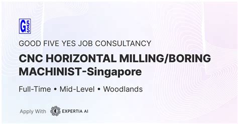 cnc machining jobs in singapore|Cnc Machinist Jobs in Singapore .